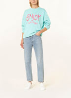 FrogBox Sweatshirt mit Pailletten, Farbe: TÜRKIS (Bild 1)