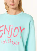 FrogBox Sweatshirt mit Pailletten, Farbe: TÜRKIS (Bild 1)