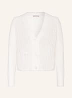 HEMISPHERE Cashmere cardigan, Color: ECRU (Image 1)