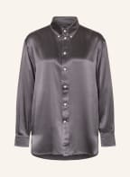 POLO RALPH LAUREN Hemdbluse aus Seide, Farbe: DUNKELGRAU (Bild 1)