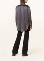 POLO RALPH LAUREN Hemdbluse aus Seide, Farbe: DUNKELGRAU (Bild 1)