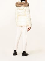 POLO RALPH LAUREN Down jacket with detachable faux fur , Color: ECRU (Image 1)