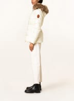 POLO RALPH LAUREN Down jacket with detachable faux fur , Color: ECRU (Image 1)