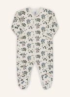 PETIT BATEAU Strampler, Farbe: CREME/ DUNKELGRÜN (Bild 1)