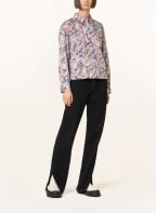 Marc O'Polo Shirt blouse, Color: LIGHT PURPLE/ YELLOW/ BLACK (Image 1)
