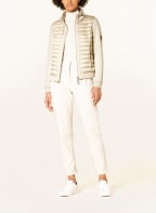 monari Steppjacke im Materialmix, Farbe: BEIGE (Bild 1)