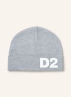 DSQUARED2 Mütze, Farbe: HELLGRAU/ WEISS (Bild 1)