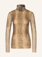 GANNI Rollkragenshirt, Farbe: GELB/ DUNKELGELB/ BRAUN (Bild 1)
