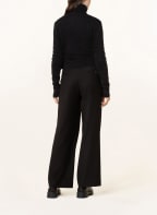 GANNI Rollkragenpullover mit Cut-outs und Alpaka, Farbe: SCHWARZ (Bild 1)