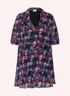 GANNI Plisseekleid, Farbe: DUNKELBLAU/ BLAU/ ROSA (Bild 1)