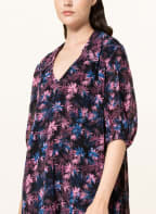 GANNI Plisseekleid, Farbe: DUNKELBLAU/ BLAU/ ROSA (Bild 1)