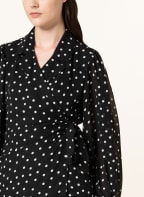 GANNI Wickelbluse , Farbe: SCHWARZ/ WEISS (Bild 1)
