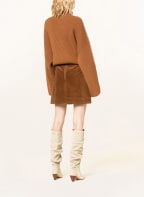 FABIENNE CHAPOT Corduroy skirt VIVIAN, Color: COGNAC (Image 1)