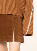 FABIENNE CHAPOT Corduroy skirt VIVIAN, Color: COGNAC (Image 1)