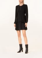 EMPORIO ARMANI Cocktailkleid mit Volants, Farbe: SCHWARZ (Bild 1)