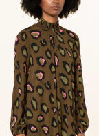 ESSENTIEL ANTWERP Kleid CONNIE, Farbe: KHAKI/ OLIV/ NEONPINK (Bild 1)