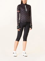 maloja Cycling jersey TOADSTOOLM., Color: BLACK/ LIGHT GREEN/ DARK ORANGE (Image 1)