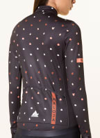 maloja Cycling jersey TOADSTOOLM., Color: BLACK/ LIGHT GREEN/ DARK ORANGE (Image 1)