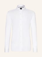 BOSS Piqué shirt HANK slim fit, Color: WHITE (Image 1)