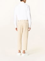 BOSS Piqué shirt HANK slim fit, Color: WHITE (Image 1)