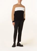 BOSS Sweater LACCUS, Color: CAMEL/ ECRU/ BLACK (Image 1)