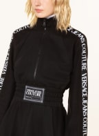 VERSACE JEANS COUTURE Sweatkleid, Farbe: SCHWARZ/ WEISS (Bild 1)