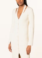 PATRIZIA PEPE Strickkleid mit Cut-outs, Farbe: CREME (Bild 1)