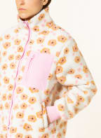 NEO NOIR Teddyfell-Jacke LYNDA , Farbe: CREME/ ROSA/ SCHWARZ (Bild 1)