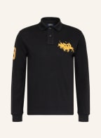 POLO RALPH LAUREN Piqué-Poloshirt Custom Slim Fit, Farbe: SCHWARZ (Bild 1)