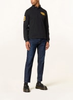 POLO RALPH LAUREN Piqué-Poloshirt Custom Slim Fit, Farbe: SCHWARZ (Bild 1)