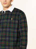 POLO RALPH LAUREN Rugby shirt classic fit , Color: GREEN/ BLUE/ DARK RED (Image 1)