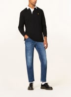 POLO RALPH LAUREN Jersey polo shirt, Color: BLACK (Image 1)