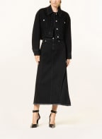 Alexander McQUEEN Cropped-Jeansjacke, Farbe: SCHWARZ (Bild 1)