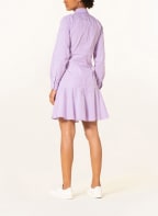 LAUREN RALPH LAUREN Hemdblusenkleid, Farbe: HELLLILA/ WEISS (Bild 1)