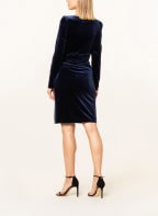 LAUREN RALPH LAUREN Velvet dress SALDIVIA, Color: DARK BLUE (Image 1)