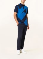 J.LINDEBERG Performance polo shirt, Color: DARK BLUE/ BLACK (Image 1)