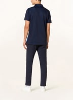 J.LINDEBERG Performance polo shirt, Color: DARK BLUE/ BLACK (Image 1)