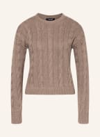 LAUREN RALPH LAUREN Pullover im Materialmix , Farbe: TAUPE (Bild 1)