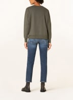 LAUREN RALPH LAUREN Sweatshirt, Farbe: DUNKELGRÜN/ SILBER (Bild 1)