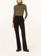 LAUREN RALPH LAUREN Longsleeve mit Glitzergarn, Farbe: SCHWARZ/ GOLD (Bild 1)