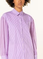 LAUREN RALPH LAUREN Hemdbluse, Farbe: HELLLILA/ WEISS (Bild 1)