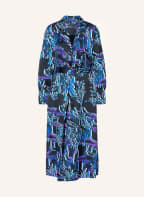 comma Kleid, Farbe: SCHWARZ/ BLAU/ LILA (Bild 1)