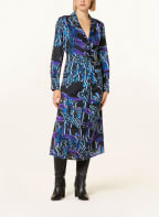 comma Kleid, Farbe: SCHWARZ/ BLAU/ LILA (Bild 1)