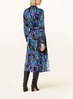 comma Kleid, Farbe: SCHWARZ/ BLAU/ LILA (Bild 1)