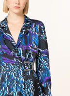 comma Kleid, Farbe: SCHWARZ/ BLAU/ LILA (Bild 1)