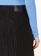 comma casual identity Jeansrock, Farbe: SCHWARZ/ DUNKELGRAU (Bild 1)