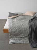 Marc O'Polo Bettwäsche SILLIA, Farbe: GRAU/ ECRU (Bild 1)
