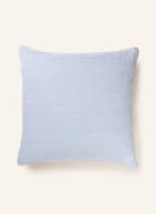 JONATHAN ADLER Linen decorative cushion POMPIDOU with down fill, Color: LIGHT BLUE (Image 1)