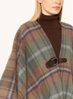 LAUREN RALPH LAUREN Cape , Farbe: OLIV/ DUNKELROT/ BEIGE (Bild 1)
