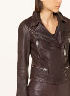 ALL SAINTS Lederjacke CARGO, Farbe: DUNKELBRAUN (Bild 1)